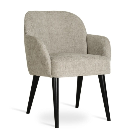 Krzesło tapicerowane Oreli Supreme - widok profilowy ewoodland.pl