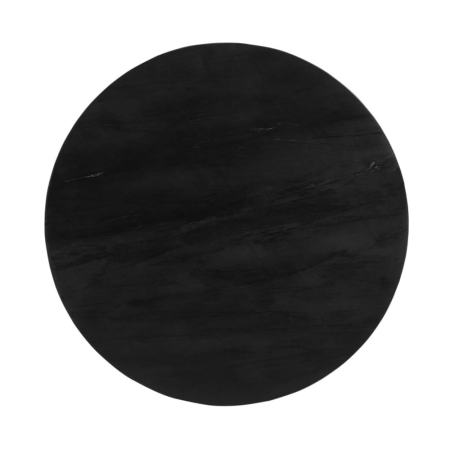 Stolik kawowy Roma fi 35 cm i 50 cm wys. - widok z góry na okrągły blat ewoodland.pl