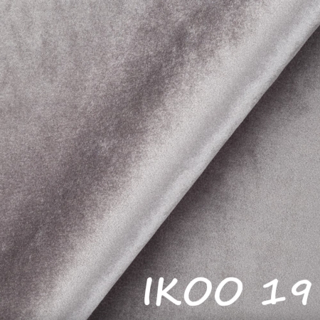 Ikoo 19 - próbka tkaniny - jasny szary