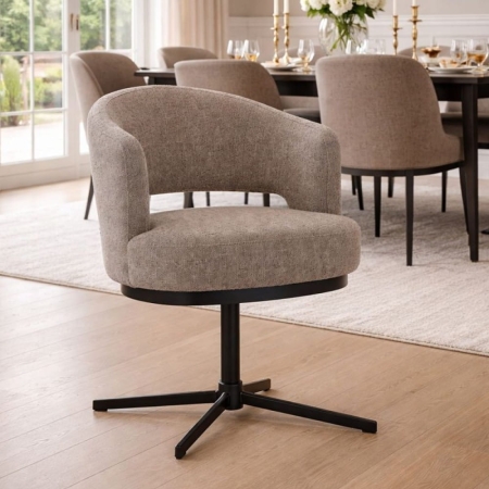 krzesło HAGA Small Cross nowoczesna naturalna jadalnia