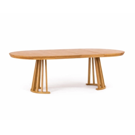 Stół rozkładany NEVADA Ø130–230 cm – duży stół rodzinny z możliwością personalizacji drewna