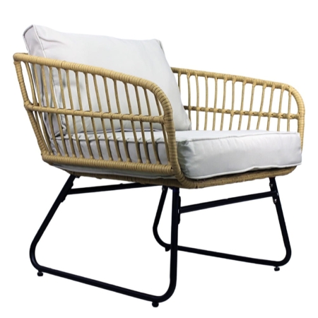 zestaw ogrodowy Zakynthos fotele rattanowy z poduszką meble ogrodowe ewoodland.pl