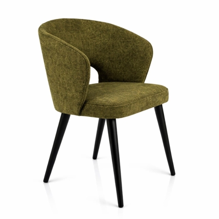 krzesło tapicerowane z podłokietniami Vento