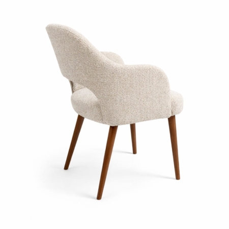 krzesło MELIA z podłokietnikami – tył