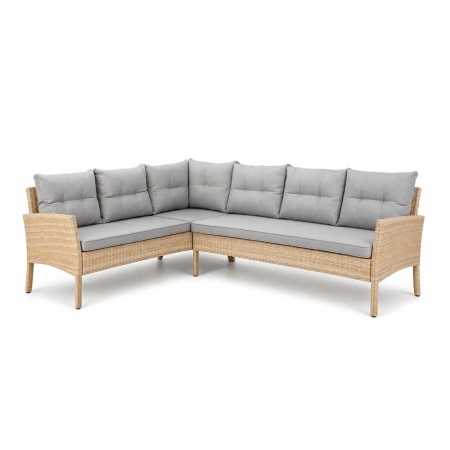 sofa narożna z technorattanu Solara