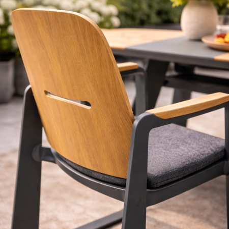 zestaw ogrodowy premium aluminium stół i krzesła ogród