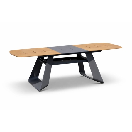 stół ogrodowy rozkładany do ogrodu aluminium design