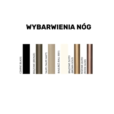 Wybarwienie podstawy obrotowej - widok dostepnych kolorów ewoodland.pl
