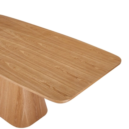 Stół rozkładany Angelo dąb detal blatu struktura drewna ewoodland.pl