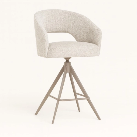 Hoker Ines Supreme Twist - podstawa w kolorze taupe - widok profilowy ewoodland.pl