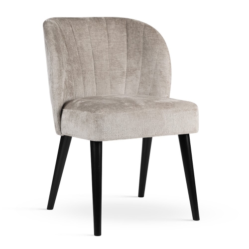 Przejdź do produktu Krzesło tapicerowane Shelly Supreme, komfort premium i designerska forma bouclé