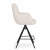 Arno - hoker tapicerowany z wysokim oparciem