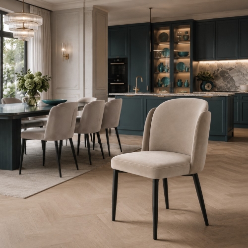 Przejdź do produktu Krzesło tapicerowane Beetle komfort premium i designerska forma
