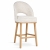 Hoker PONTE PRO SUPREME tapicerowany elegancki na drewnianej nodze ewoodland.pl