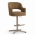 Hoker tapicerowany z regulacją i obrotem 360 Mercy Supreme Cross noga taupe