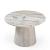 Stolik kawowy marmurowo-drewniany Nero