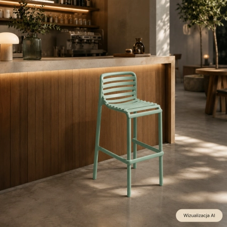 hoker Doga Menta aranżacja w restauracji ewoodland.pl