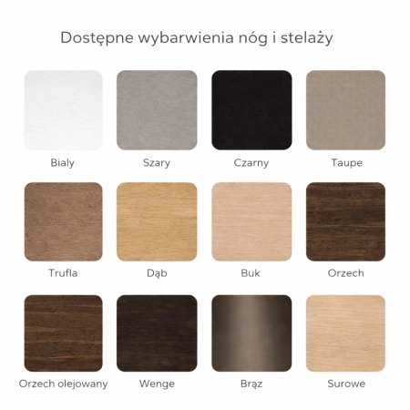 wybarwienie drewna - widok dostępnych kolorów ewoodland.pl