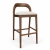Hoker MORIS HOLMS wysoki do kuchennej wyspy orzech – ewoodland.pl