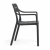 Krzesło Cassia Armchair Antracite widok z boku ewoodland.pl