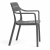 Krzesło Cassia Armchair Basalto widok z boku ewoodland.pl