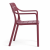 Krzesło Cassia Armchair Borgogna widok z boku ewoodland.pl