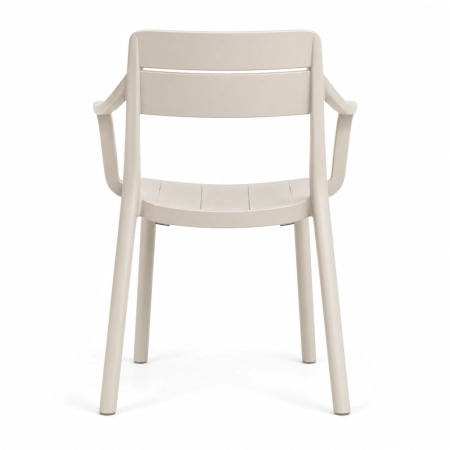 Krzesło Cassia Armchair Corda widok od tyłu ewoodland.pl
