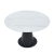 stół Cortona Ceramic 120 cm biały marmur czarna podstawa widok główny ewoodland.pl