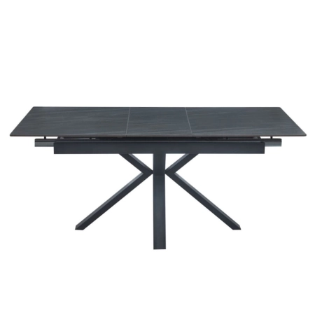 stół Artos Ceramic 180 cm rozłożony widok frontowy z wkładką ewoodland.pl