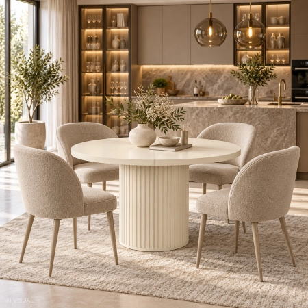 Stół ALMEA CASHMERE aranżacja jadalni ewoodland.pl