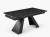 Stół MONTARO BLACK 160–240 × 90 cm spiek czarny marmur ewoodland.pl