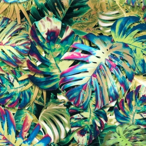 Tkanina Monstera – roślinny wzór tapicerski