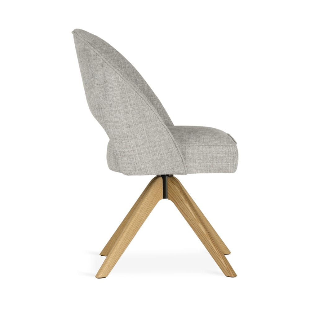 Krzesło PONTE SUPREME WOOD – szczegół na bok i nogi ewoodland.pl