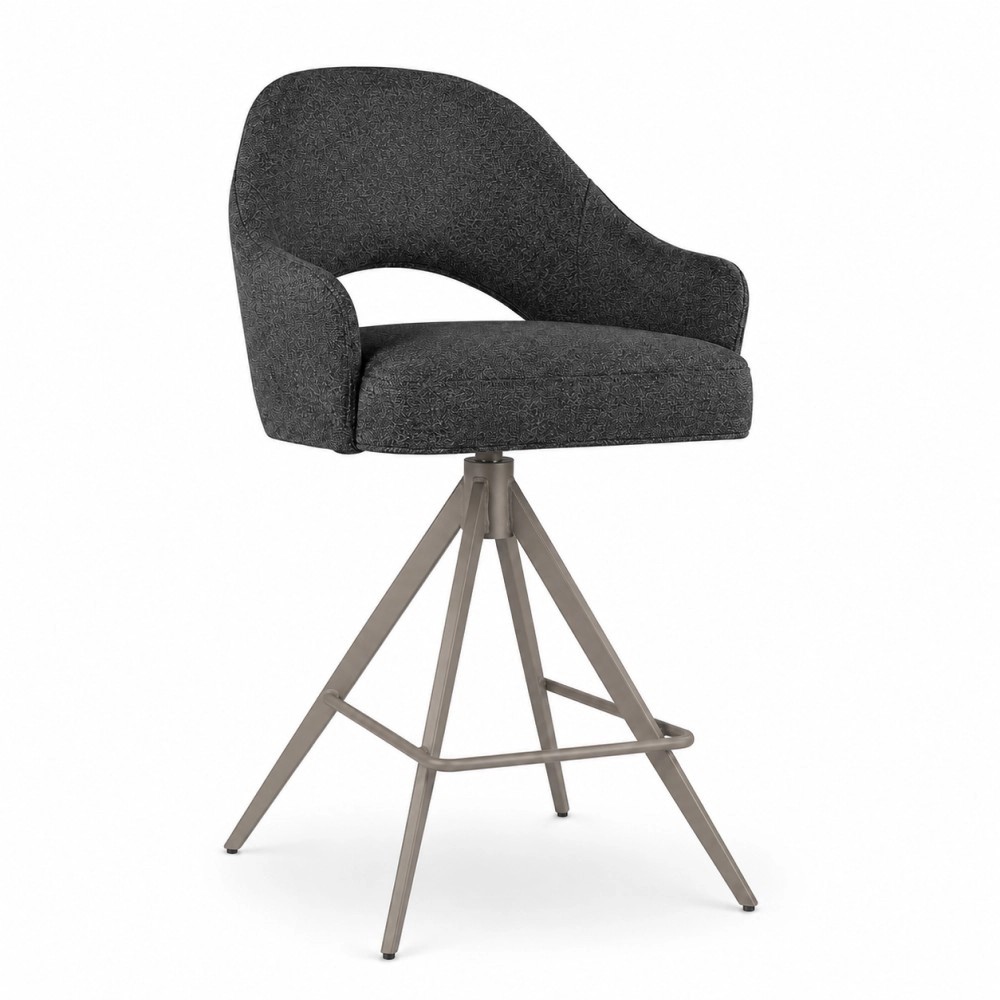 Hoker Goda Supreme Twist widok profilowy z nogą w kolorze taupe ewoodland.pl