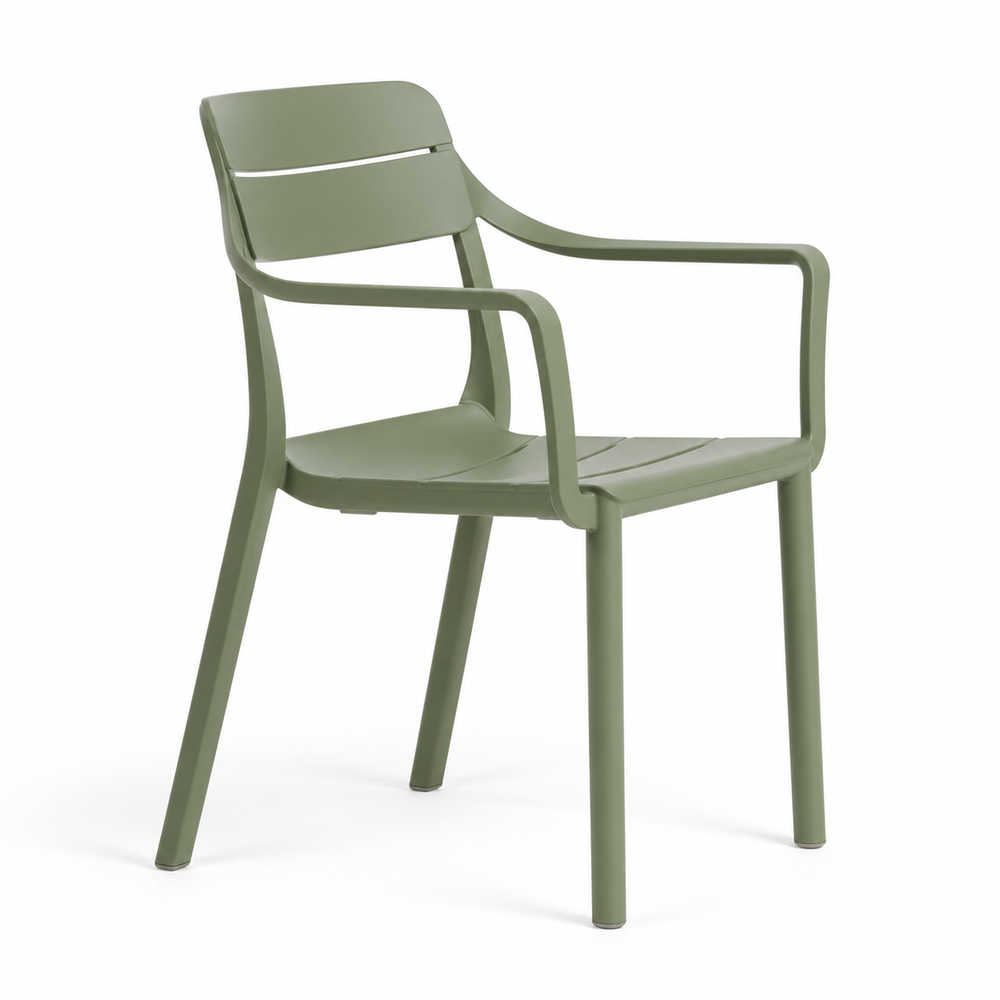 Krzesło Cassia Armchair Cactus widok profilowy ewoodland.pl
