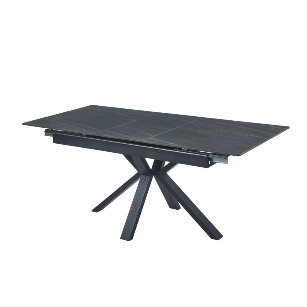 stół Artos Ceramic 180 cm ceramiczny blat szary marmur widok po rozłożeniu ewoodland.pl